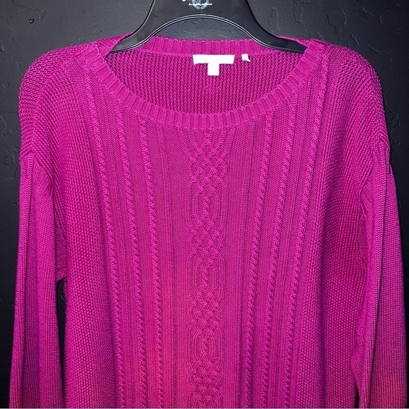Barbour Deep Pink Rouge Stokehold Knit Sweater Size 8
Like New minimalist - Picture 3 of 11